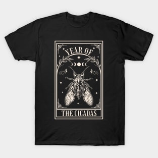 Year of the Cicadas 2024 - Tarot Card - Brood XIX Brood XIII T-Shirt